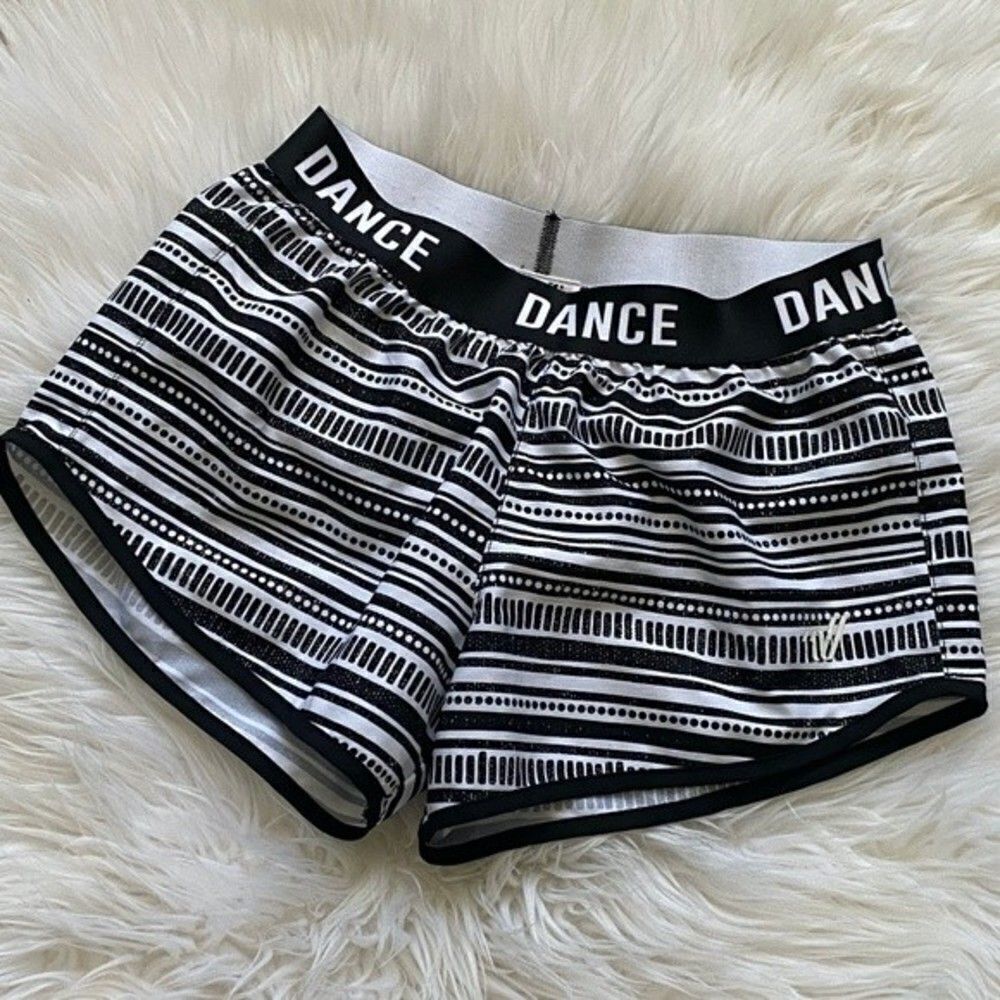 Varsity‎ Dance Lined Shorts Size Extra Small
